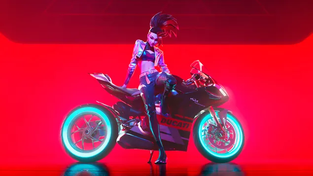 League of Legends : Akali with Ducati (All Out) download