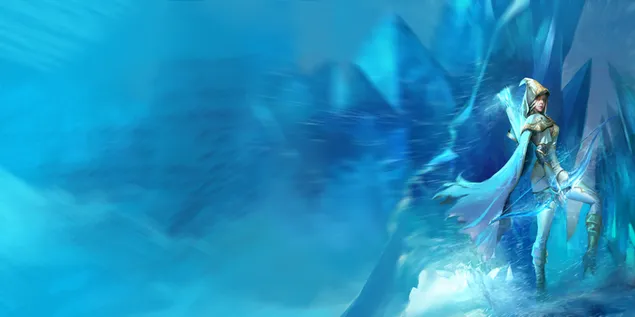 Леагуе Оф Легендс - Арцхер гирл 4K позадина