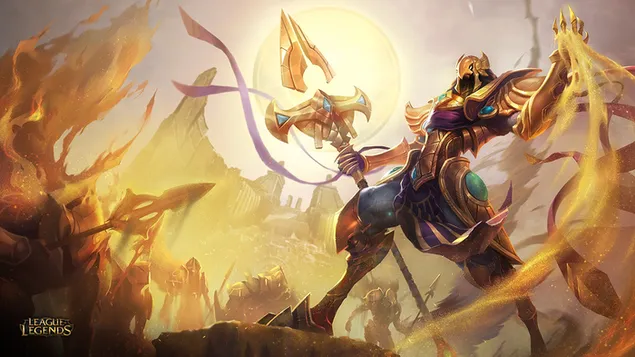 league of legends - azir, emperor of the sands tai xuong