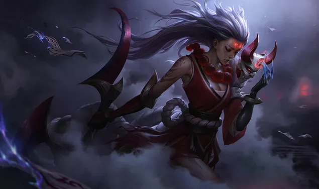league of legends guzel anime kizi diana indir