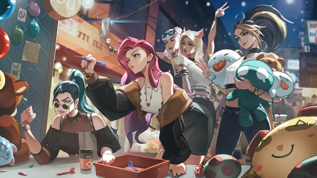 league of legends omorpho koritsi anime seraphine kai koritsia lepse