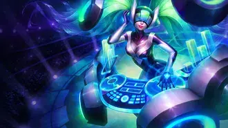 League Of Legends - DJ Sona 2K pozadina