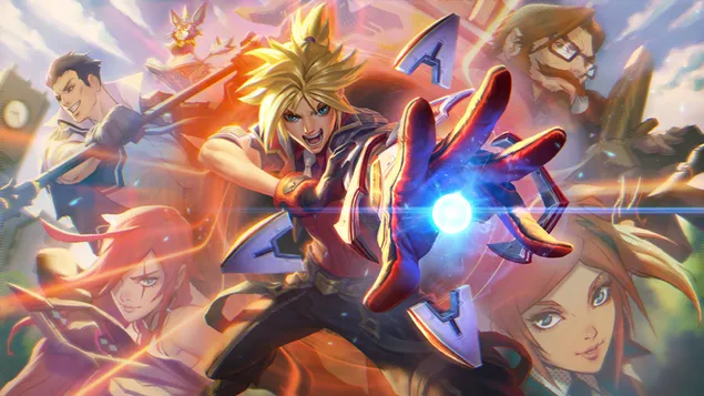 league of legends ezreal kai kharakteres anime lepse