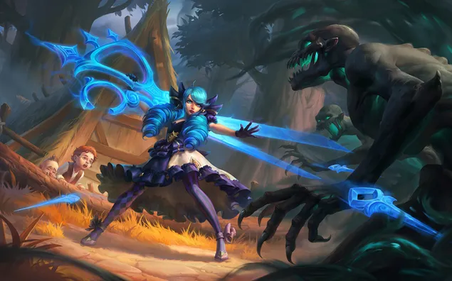 league of legends gwen monster toneel aflaai