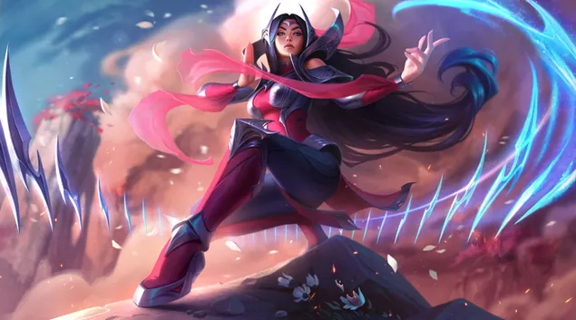League Of Legends - Irelia (Fighter) HD tapet