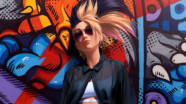 Шпалери League of Legends - K/DA Akali (Всі вийшли 2020) 4K