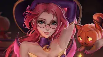 英雄联盟 [LOL] - 迷人的迦娜 4K 壁纸