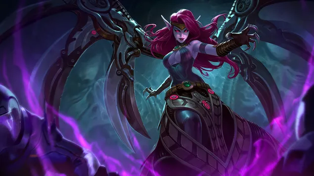 League of Legends (LOL) – Klingenherrin „Morgana“ Splash Art herunterladen