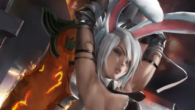 Páipéar balla League of Legends (LOL) - Bunny 'Riven'4K