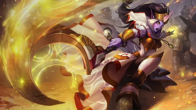 英雄联盟 (LOL) - Celestine 'Soraka' Splash Art 4K 壁纸