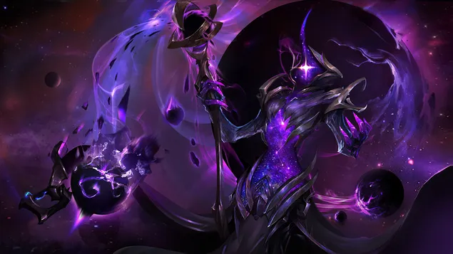 英雄聯盟 (LOL) - Dark Star 'Soraka' Splash Art 4K 壁紙