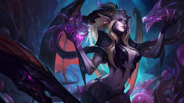 league of legends (lol): drakon'ya volshebnitsa zayra skachat'