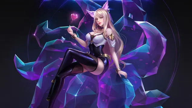 英雄聯盟 (LOL) - K/DA 阿狸 4K 壁紙