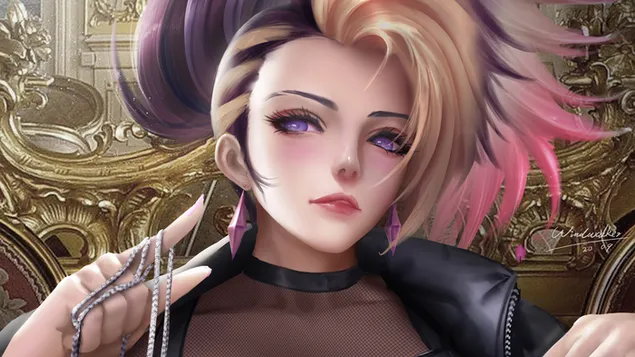 英雄聯盟 [LOL] : K/DA 阿卡麗 (The Baddest 2020) 4K 壁紙