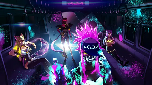 League of Legends (LOL) - K/DA Champion Girls