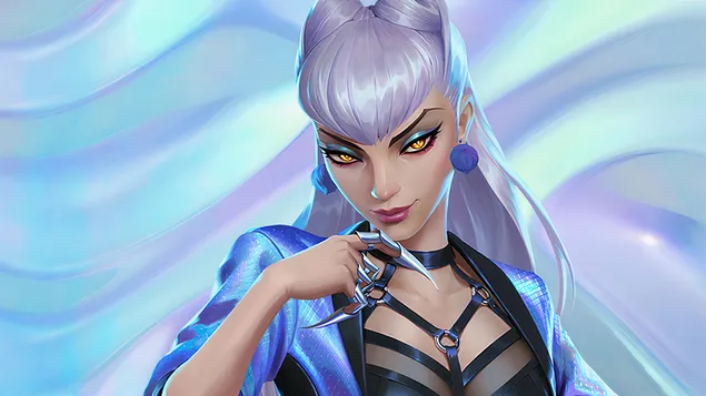 League of Legends [LOL] - K/DA Evelynn (All Out) 4K wallpaper