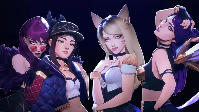 league of legends (lol) - k/da popstar girls ioslodail