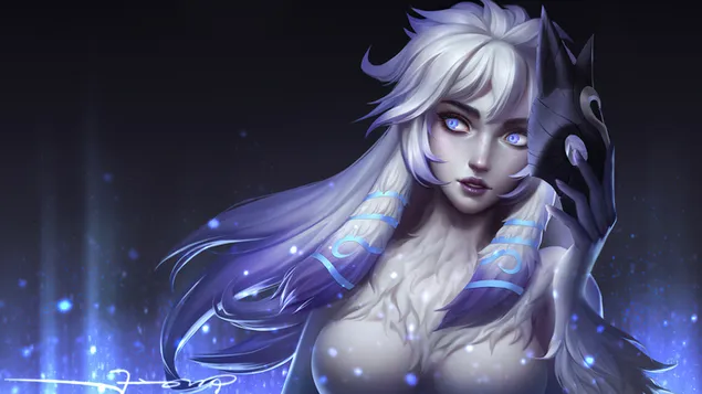 League of Legends (LOL) - Fantasy Art "Kindred". 4K sfondo