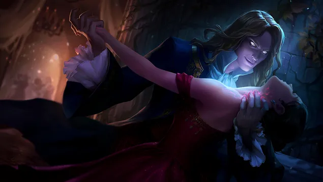 Legendų lyga (LOL) – markizas Vladimiras 4K ekrano užsklanda