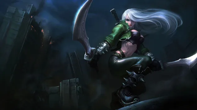 Páipéar balla League of Legends (LOL): Katarina Mercenary4K