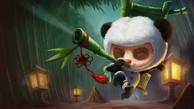League of Legends (LOL) - Panda 'Teemo' Splash Art