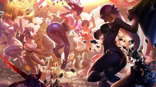 League of Legends (LOL) : Pillow Fight!!