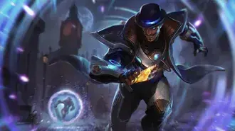 리그 오브 레전드(LOL) : 펄스파이어 트위스티드 페이트 8K 배경화면