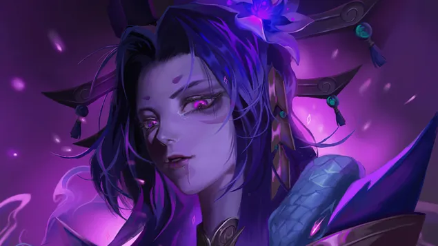 League of Legends (LOL): Spirit Blossom 'Cassiopeia' 4K fons de pantalla