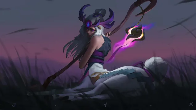 League of Legends (LOL): Fiore spirituale 'Lillia' 4K sfondo