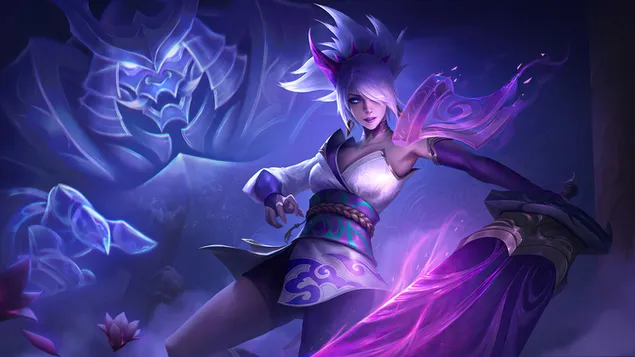 Páipéar balla League of Legends (LOL) : Swordmaster Spirit Blossom 'Riven'4K