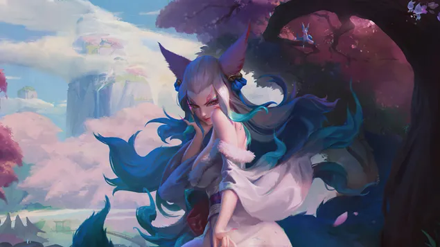 League of Legends (LOL) - The Nine-Tailed Fox 'Ahri' Spirit Blossom download