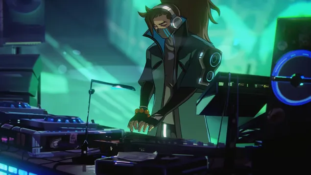 League of Legends (LOL) - True Damage DJ 'Yasuo' 4K fons de pantalla