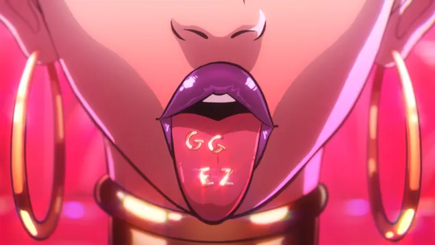 英雄联盟 (LOL) - 真实伤害 GGEZ 'Qiyana' (Anime FA) 4K 壁纸