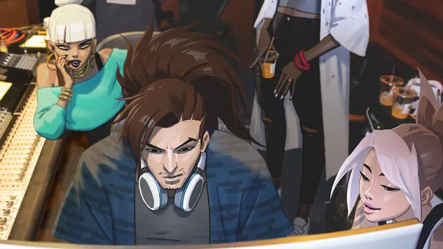 League of Legends (LOL): dany real "Yasuo amb Akali i Qiyana" 4K fons de pantalla