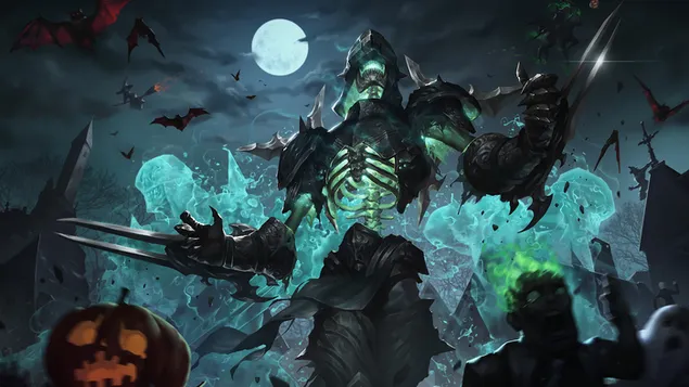 英雄联盟 (LOL) - 亡灵 Zed 4K 壁纸