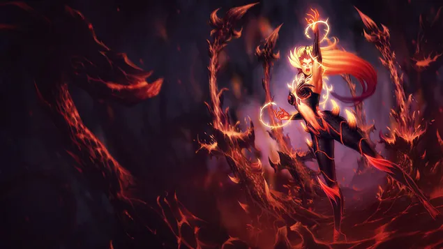 league of legends (lol): wildfire zyra aflaai
