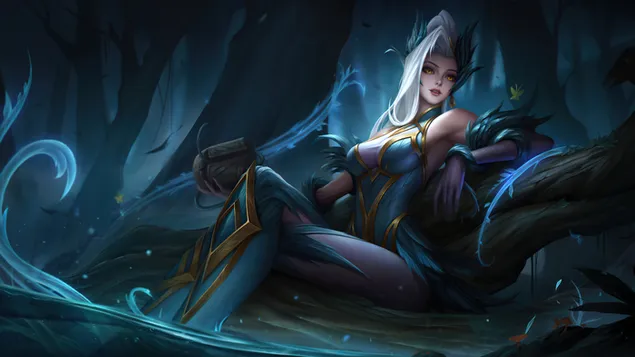 league of legends (lol) - zayra (fentezi art) skachat'