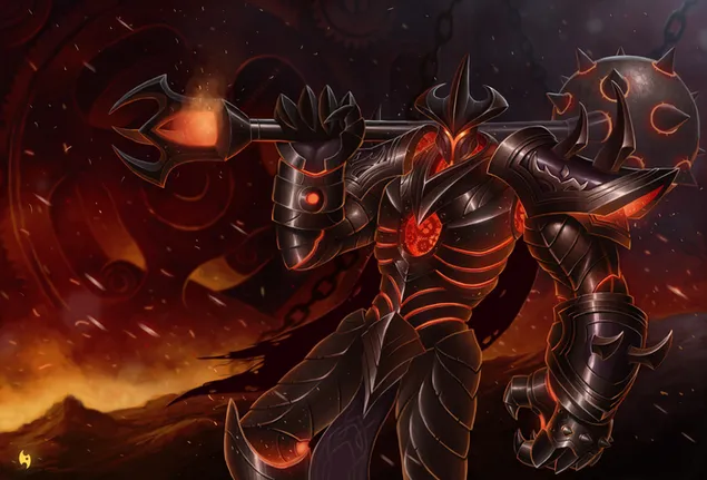 League Of Legends - Mordekaiser 2K muurpapier