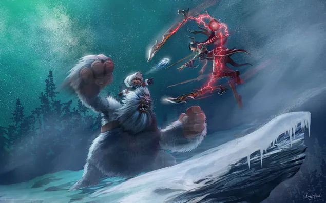 league of legends - nunu ir willump kovoja su irelia atsisiusti