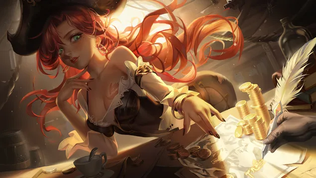 league of legends orange hoer miss fortune eroflueden