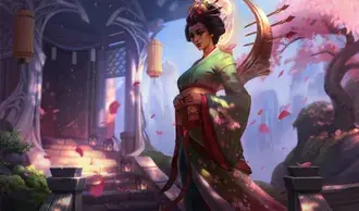 League Of Legends - Sakura Karma 2K pozadina