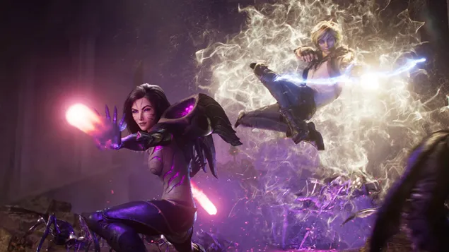 英雄联盟视频游戏女孩角色 4K 壁纸