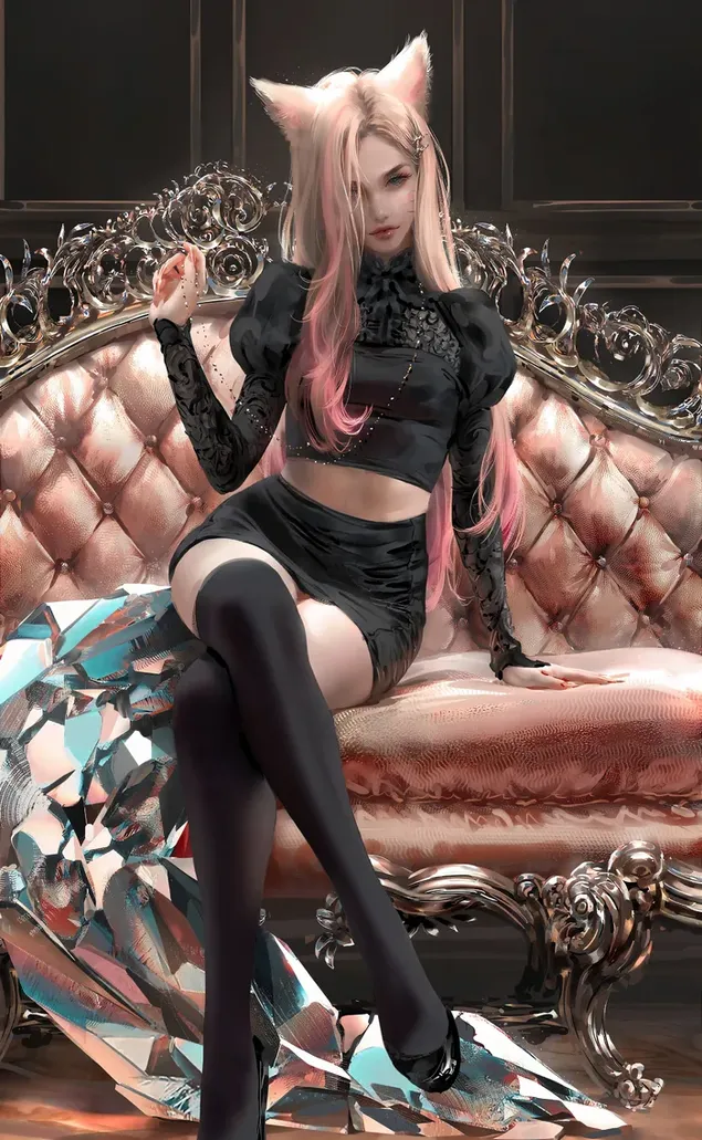 league of legends serie di videogiochi bionda bella ragazza anime scarica