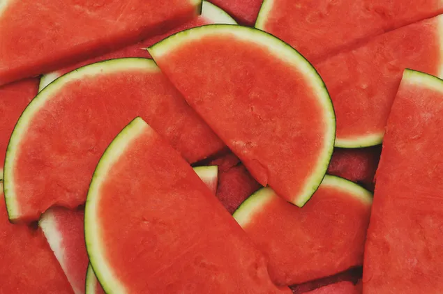 Leckere kernlose Wassermelone