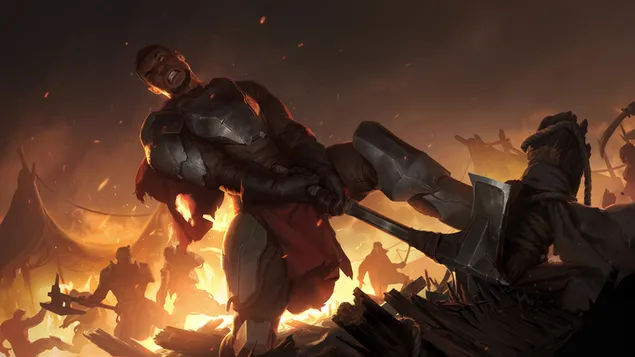 Арьергард Легиона (Legends of Runeterra) - League of Legends (LOL) 4K обои