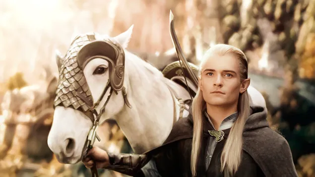 Legolas - Le Seigneur des Anneaux et la Communauté de l'Anneau HD fond d'écran
