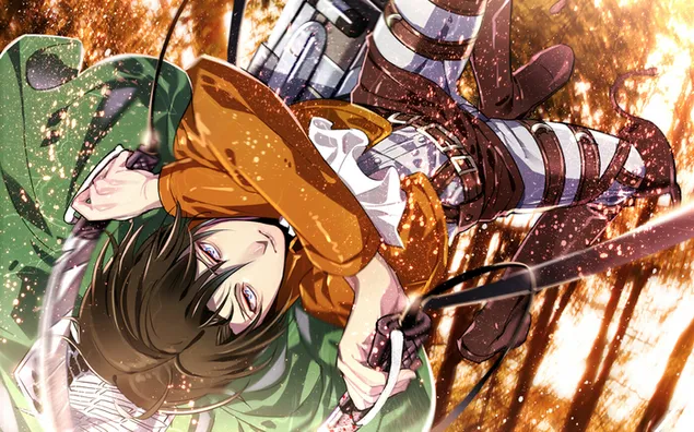 levi ackerman 3 4K wallpaper