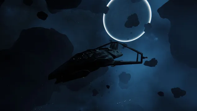 Anija Levski Delamar e Star Citizen 4K sfond