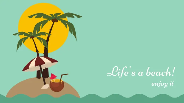 vida una playa