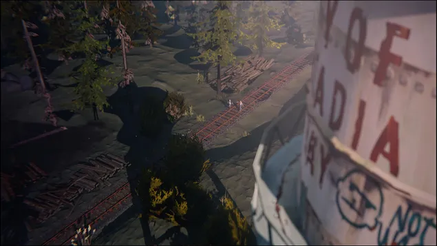 Животот е чуден 4K тапет